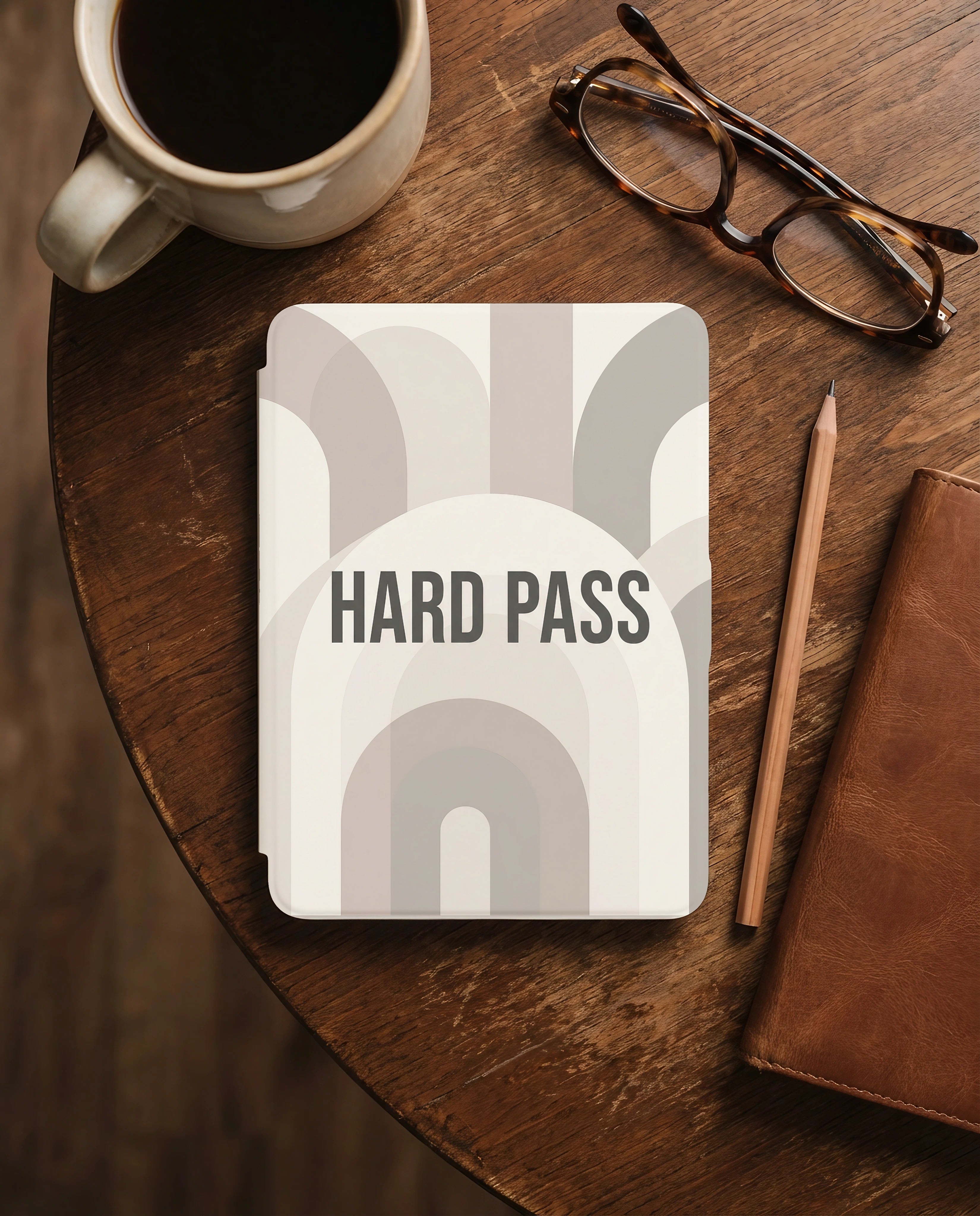 Hard Pass Kindle Paperwhite Case - Sarcastic Reader Gift