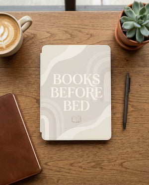 Books Before Bed Kindle Paperwhite Case — Cozy Reader Gift