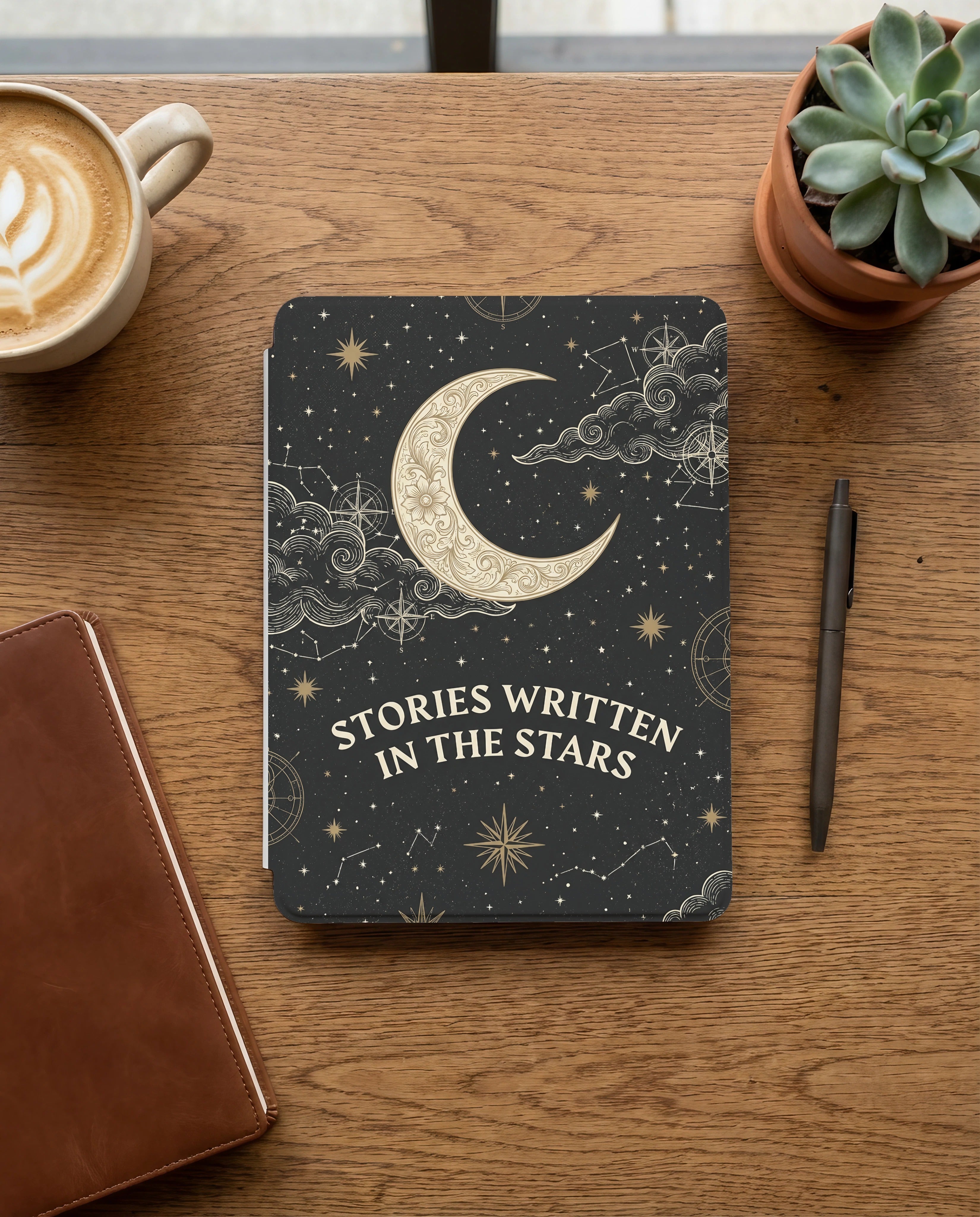 Stories Written in Stars Kindle Case — Celestial Map Maximalist