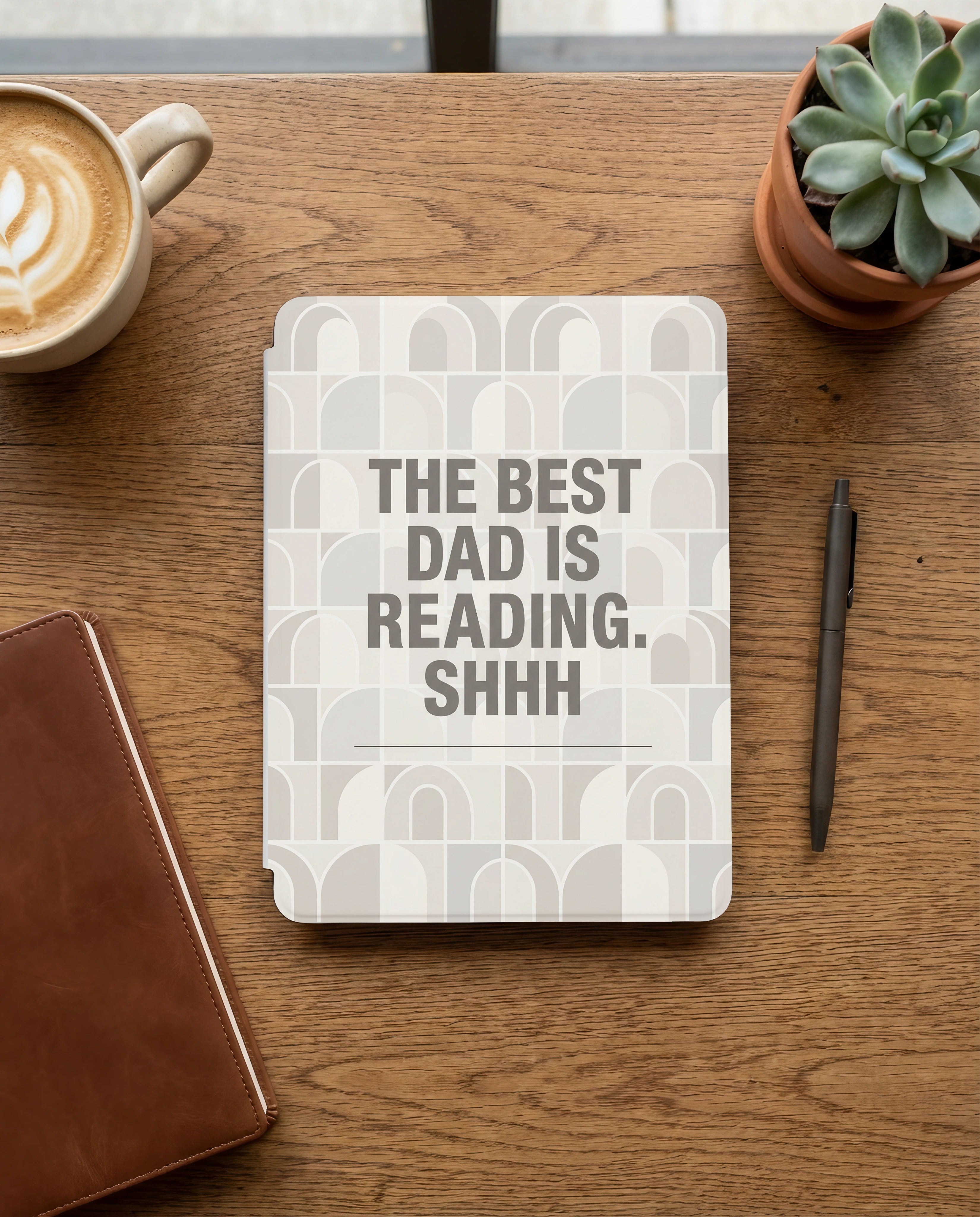 Book Lover Dads Gift - Kindle 12th Generation Paperwhite and Colorsoft Case