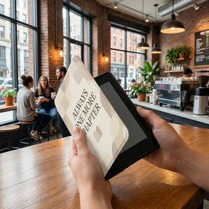 Always One More Chapter Kindle Paperwhite Case — Cozy Bookworm Gift