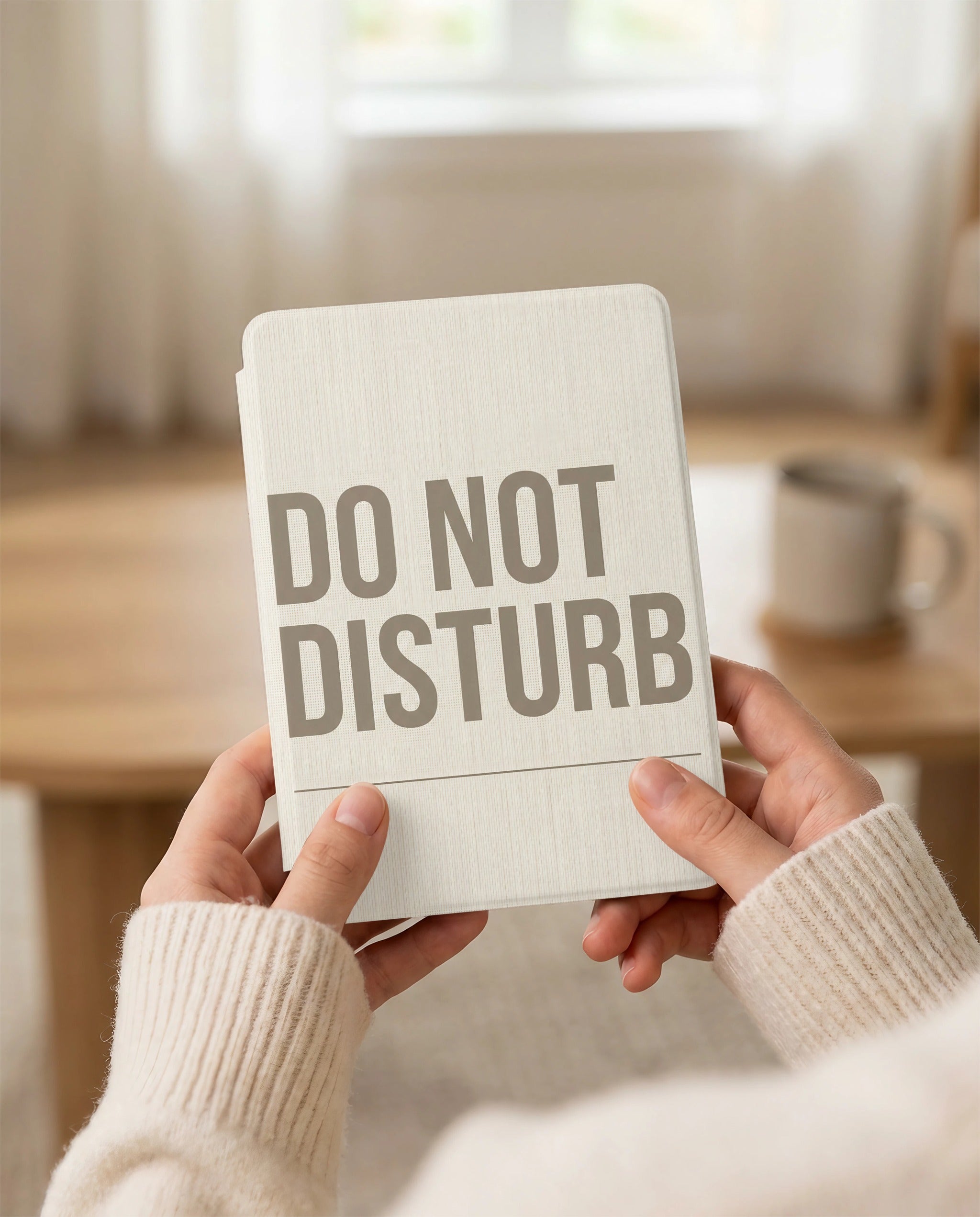 Do Not Disturb Kindle Paperwhite Case - Introvert Reader Gift