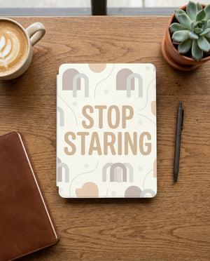 Stop Staring Kindle Paperwhite Case - Anti-Social Reader Gift