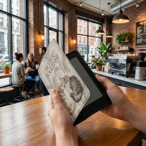 Custom Dog & Cat Kindle Case — Better Together