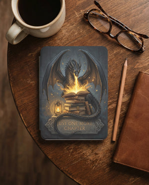 Just One More Chapter Dragon Kindle Case — Reader Gift