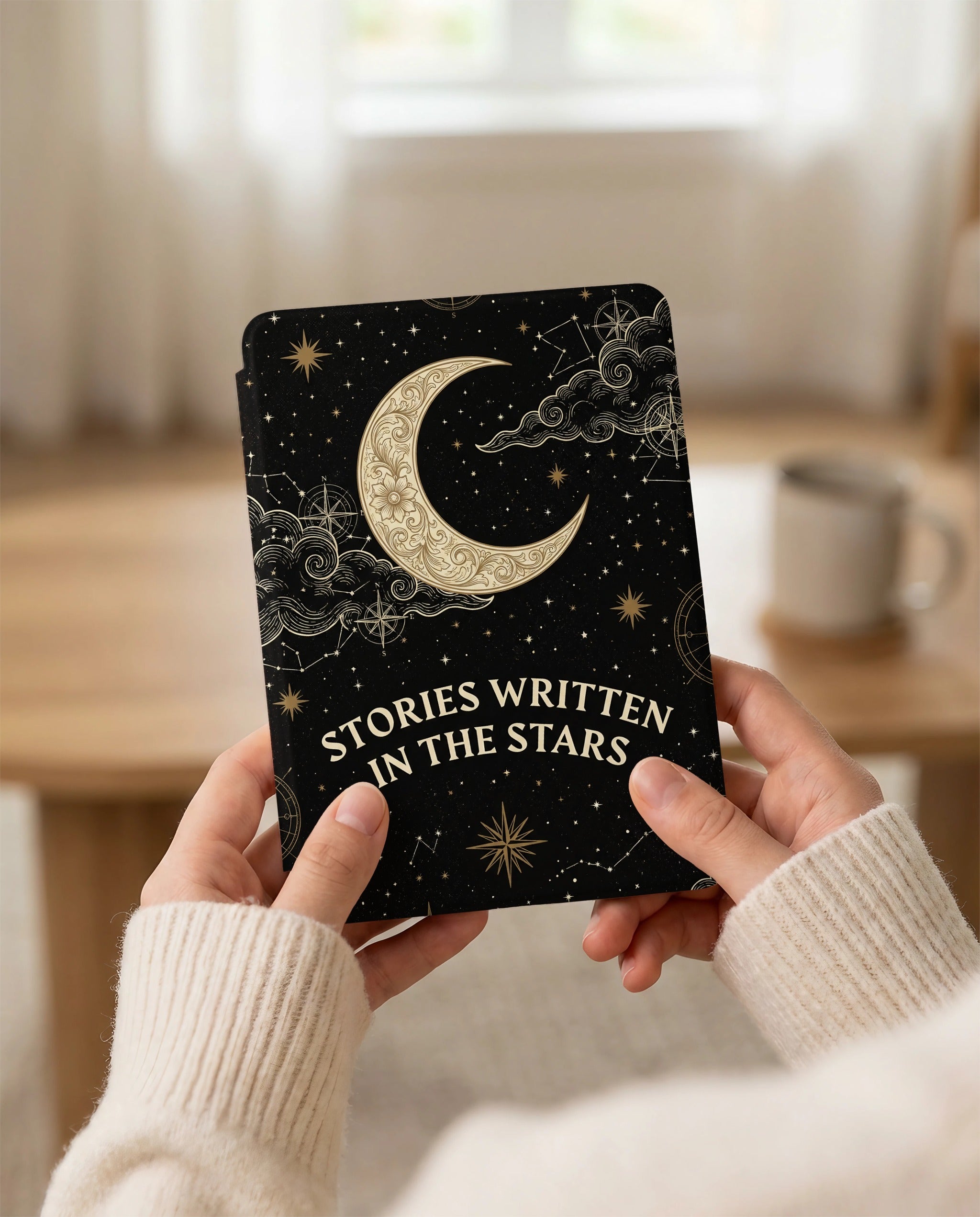 Stories Written in Stars Kindle Case — Celestial Map Maximalist