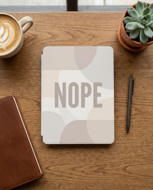 Nope Kindle Paperwhite Case - Sarcastic Reader Gift