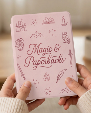 Magic & Paperbacks Kindle Paperwhite Case — Fantasy Reader Dragon Design Gift