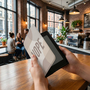 Nope Kindle Paperwhite Case - Sarcastic Reader Gift