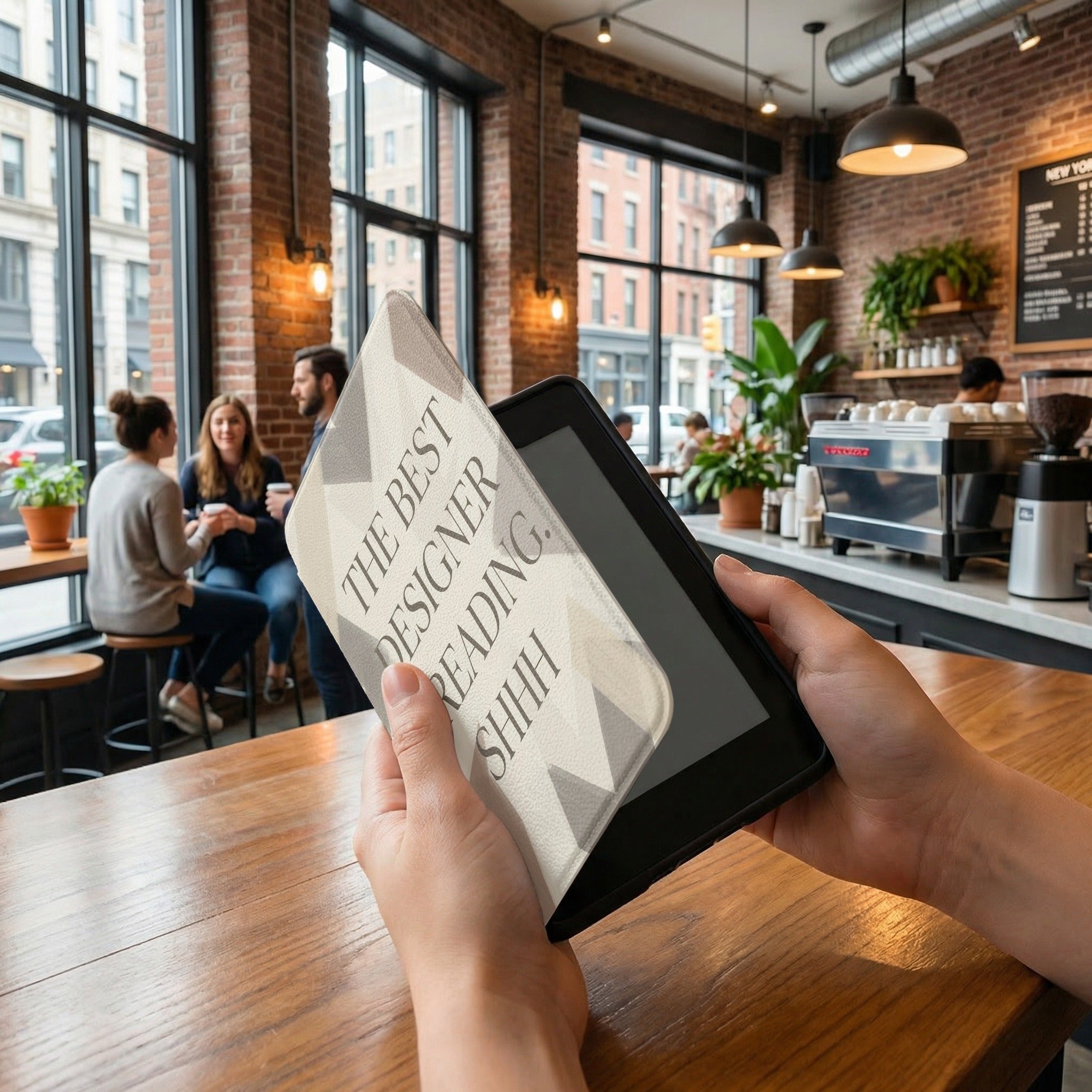 The Best Designer Is Reading Kindle Colorsoft Case - Creative Professional Gift