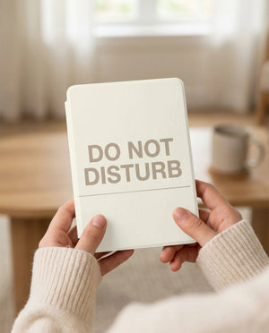 Do Not Disturb Kindle Paperwhite Case - Introvert Reader Gift