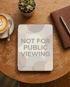Not for Public Viewing Kindle Case - Fits Paperwhite & Colorsoft - Reader Gift