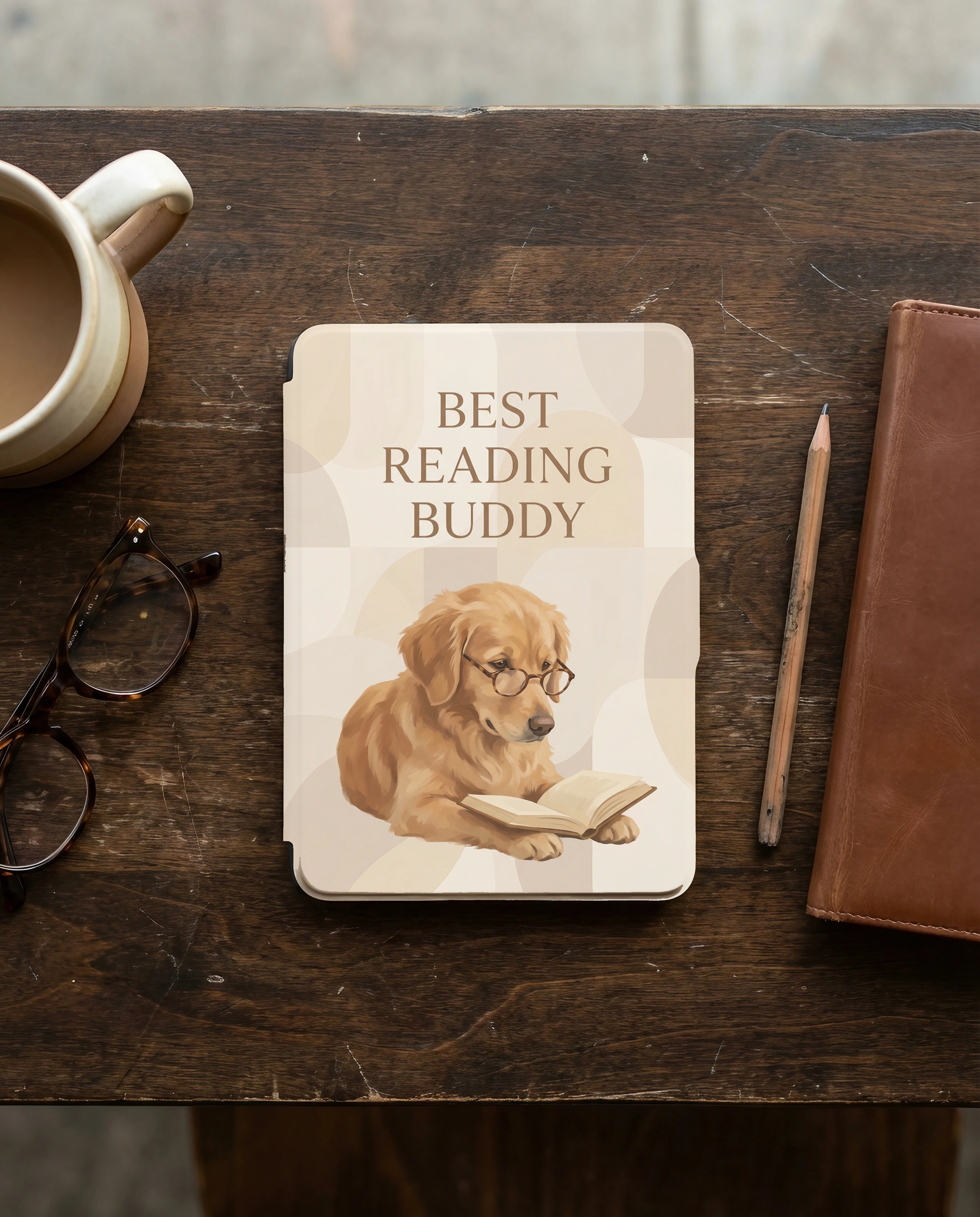 Best Reading Buddy — Custom Kindle Case