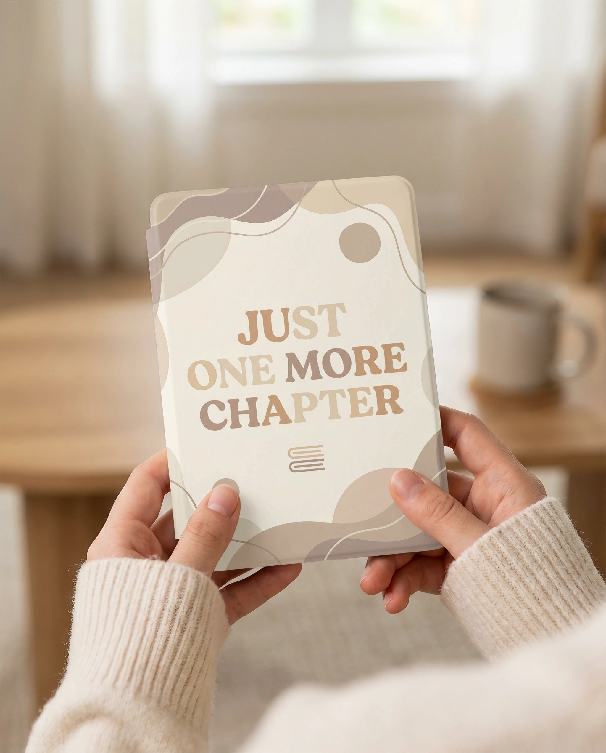 Just One More Chapter Kindle Paperwhite Case - Book Lover Reader Gift