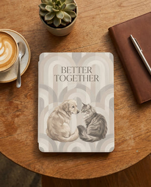 Custom Dog & Cat Kindle Case — Better Together
