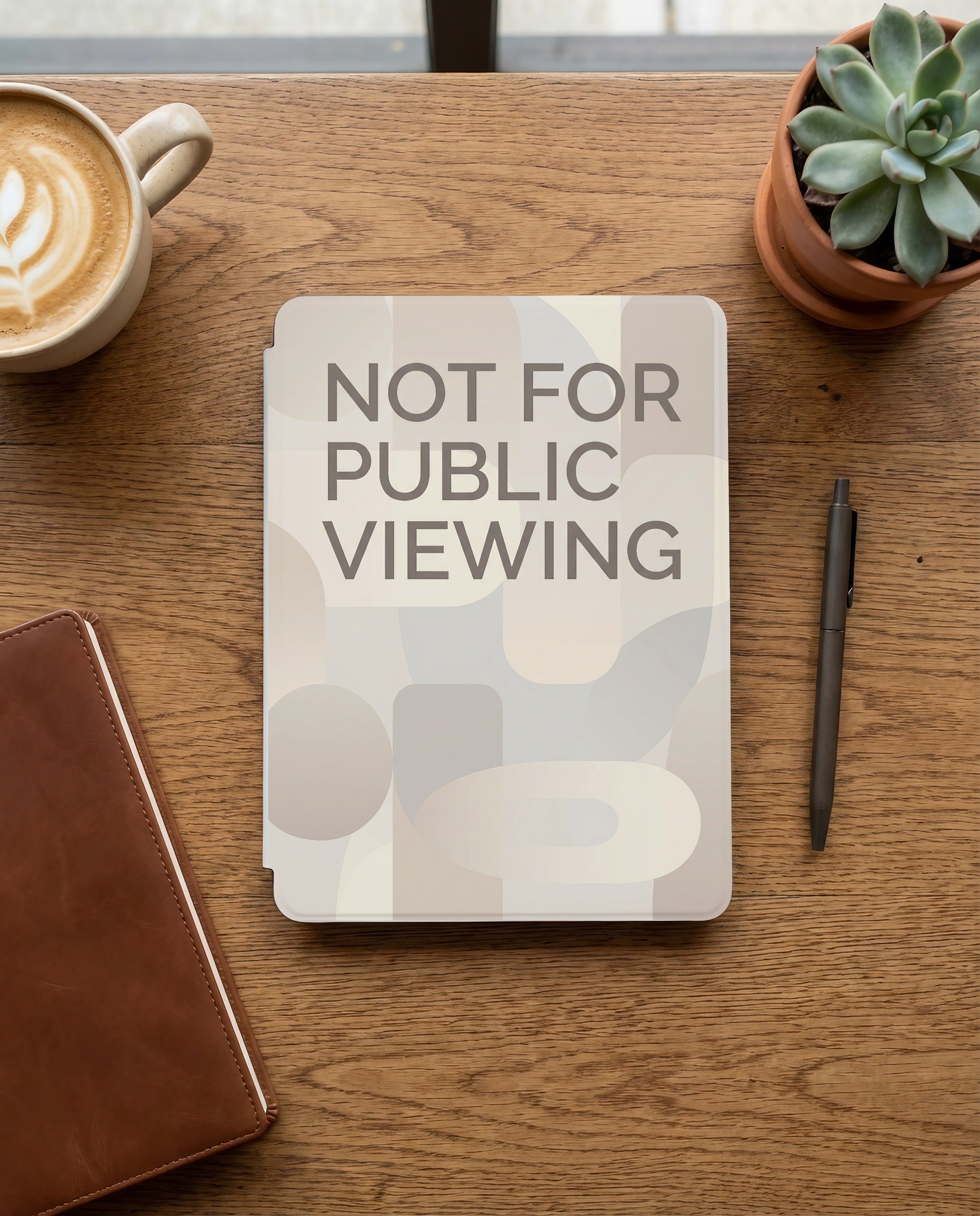 Not for Public Viewing Kindle Paperwhite Case - Privacy Reader Gift