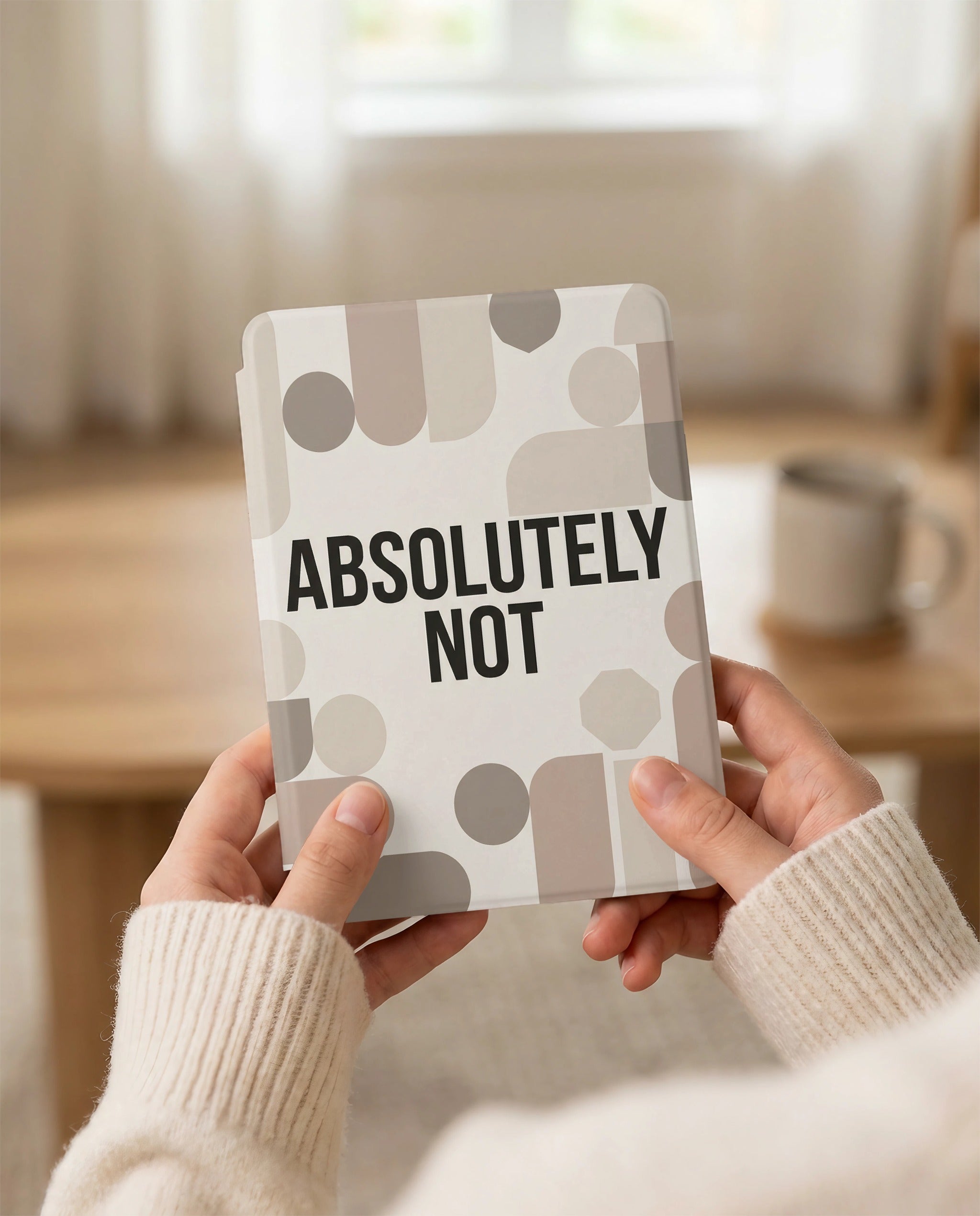 Absolutely Not Sarcastic Kindle Case - Sarcastic Reader Gift