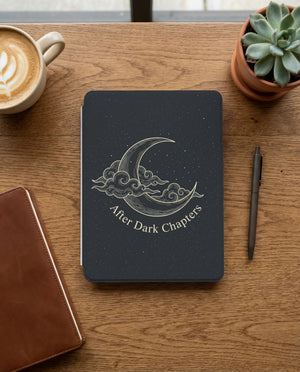 After Dark Chapters Kindle Case — Minimalist Moon Quietest