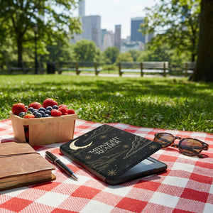 Midnight Reader Kindle Paperwhite Case — Lost in Stars Bold