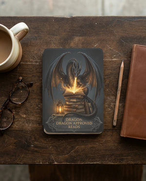 Dragon Approved Reads Kindle Case — Fantasy Book Lover Gift