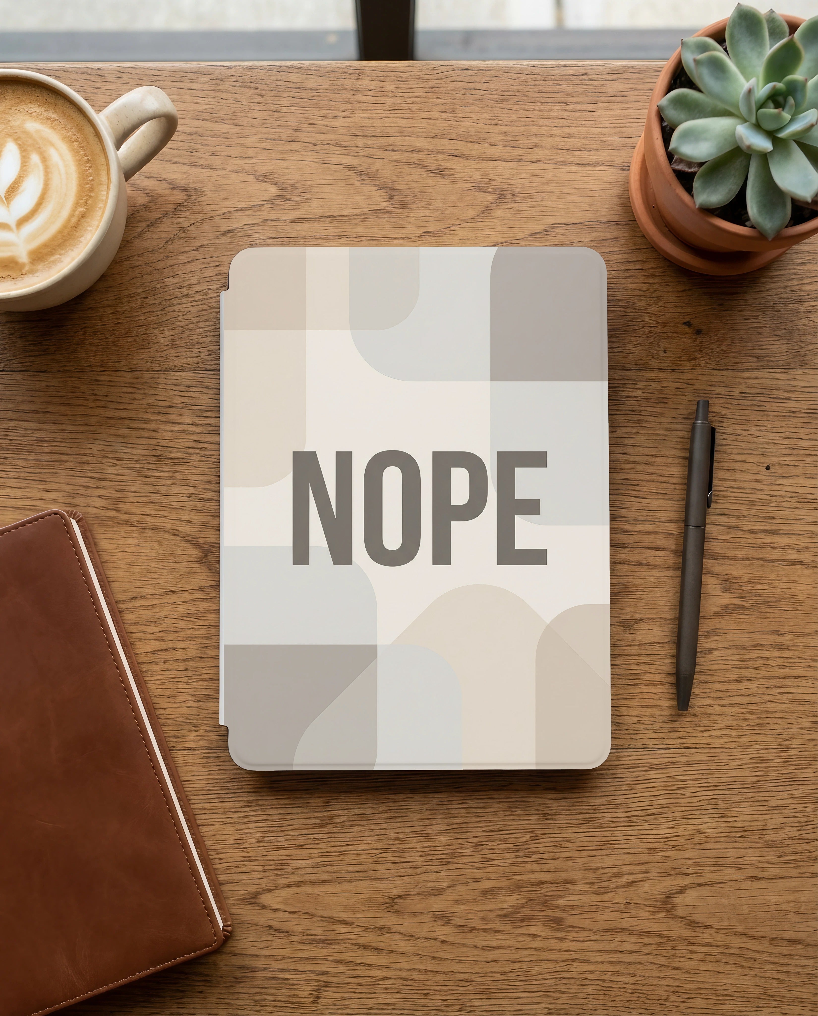 Minimal Sarcastic Kindle Case - Sarcastic Reader Gift