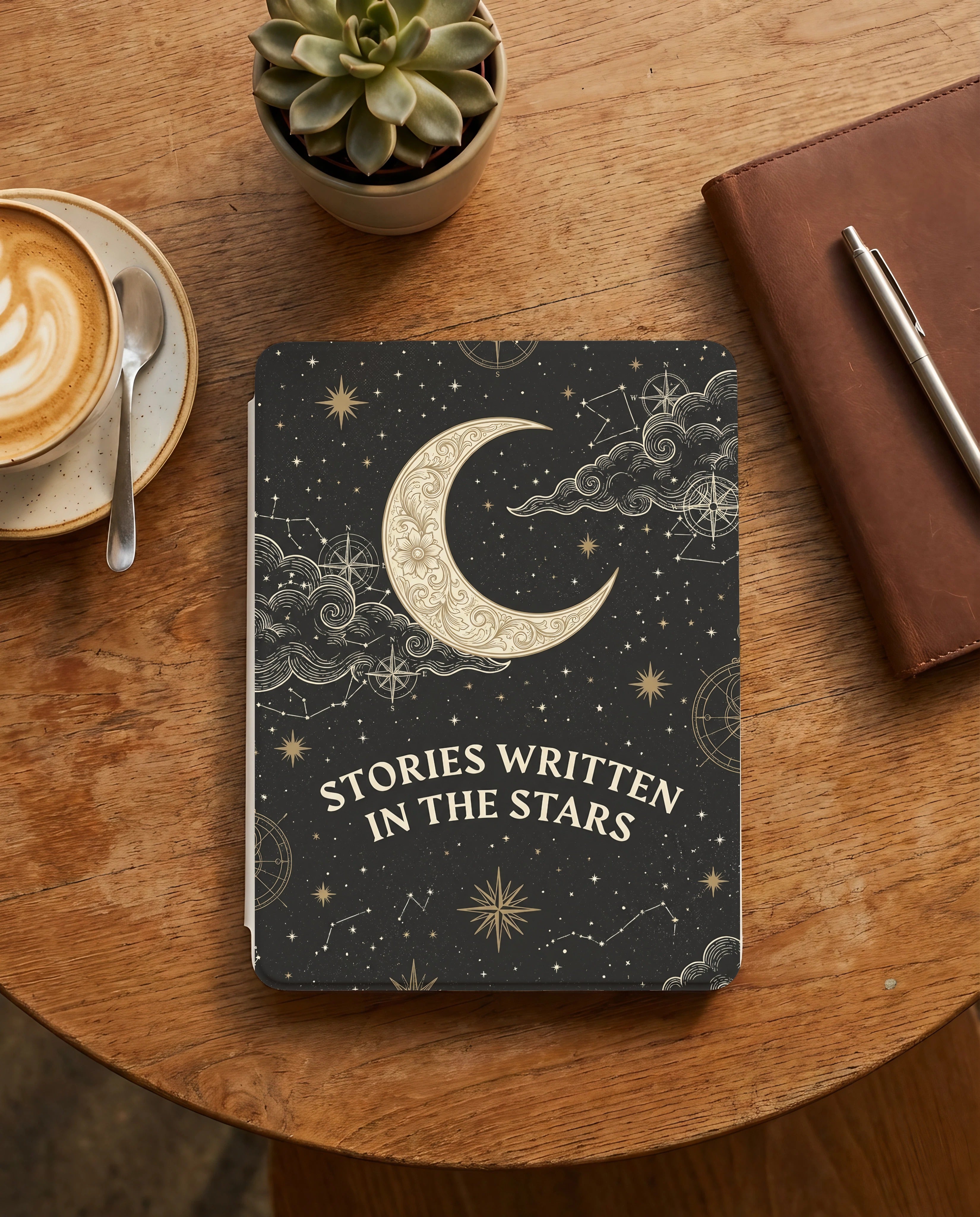 Stories Written in Stars Kindle Case — Celestial Map Maximalist