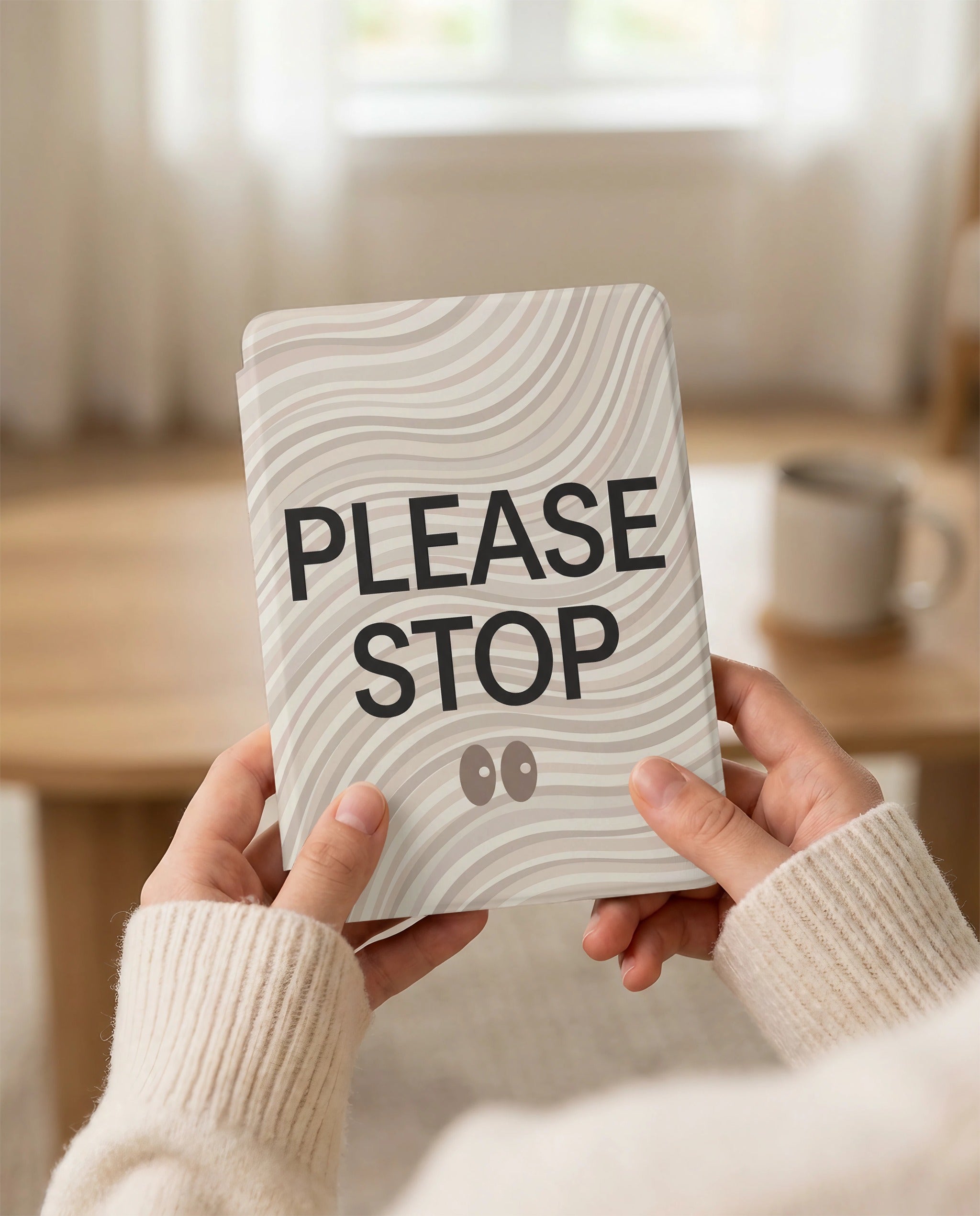 Please Stop Kindle Colorsoft Case - Introvert Book Lover Gift