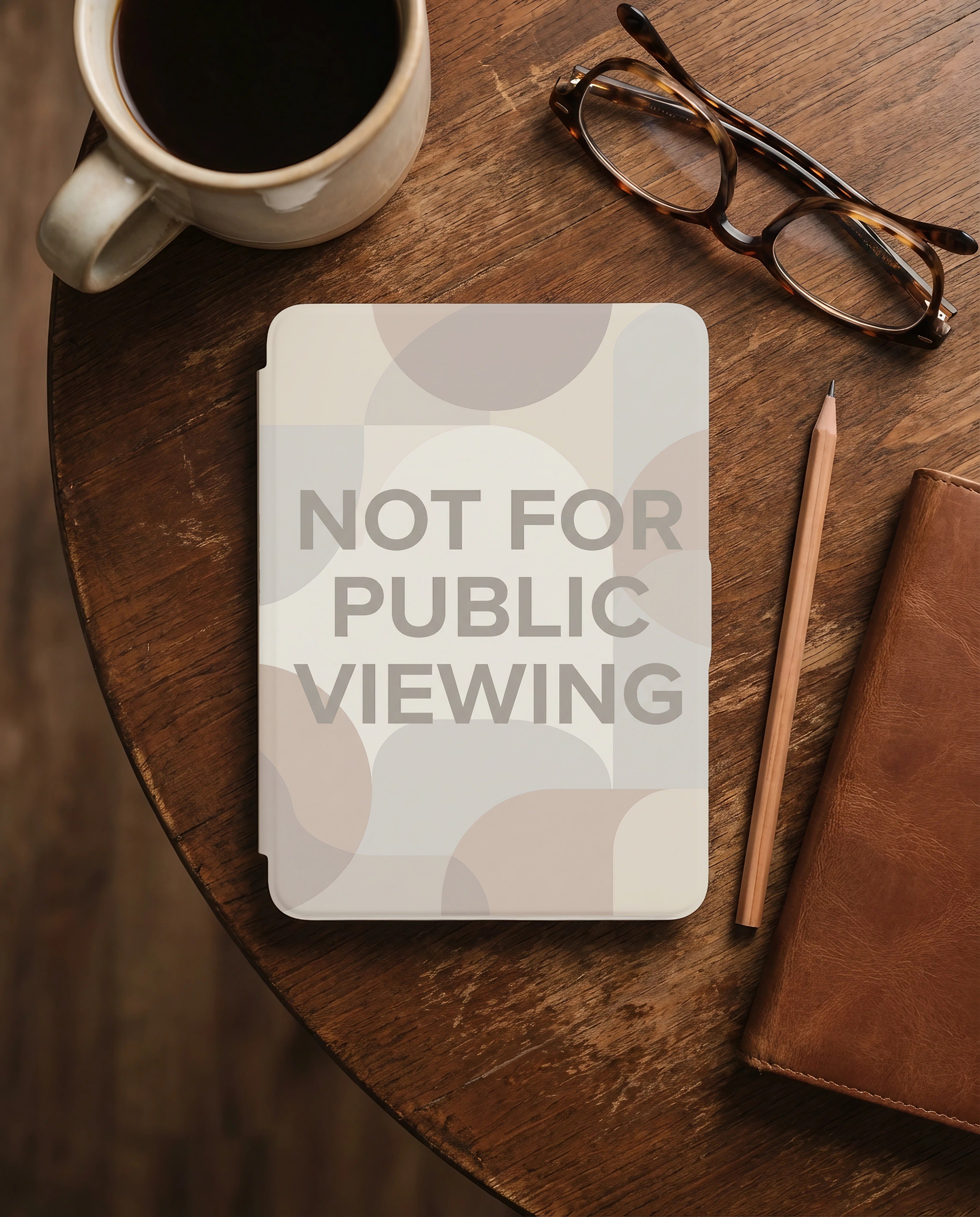 Not for Public Viewing Kindle Case - Fits Paperwhite & Colorsoft - Reader Gift