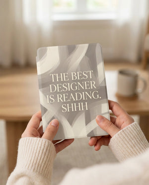 The Best Designer Is Reading Kindle Case - Fits Paperwhite & Colorsoft - Creative Gift