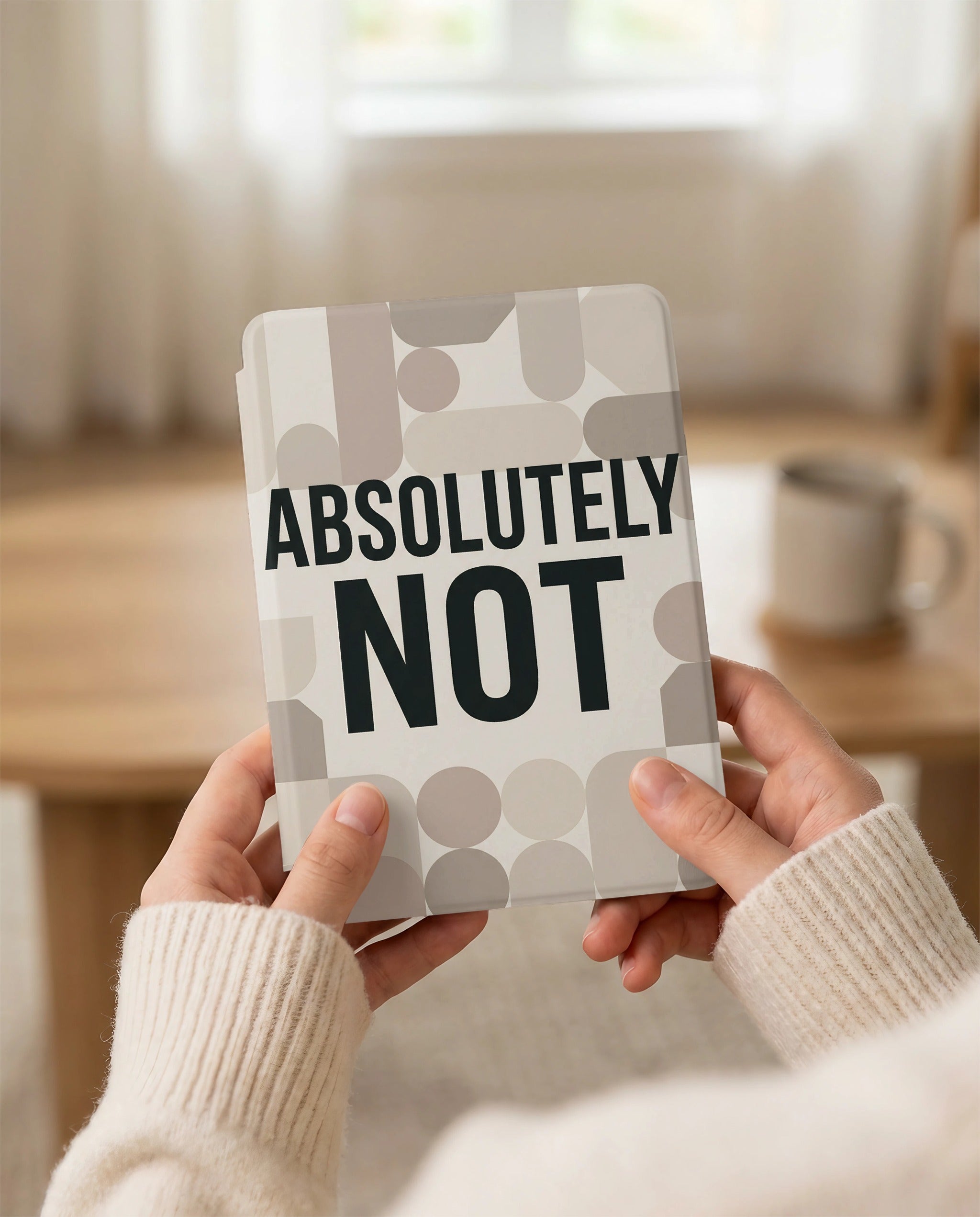 Absolutely Not Kindle Case - Fits Paperwhite & Colorsoft - Reader Gift