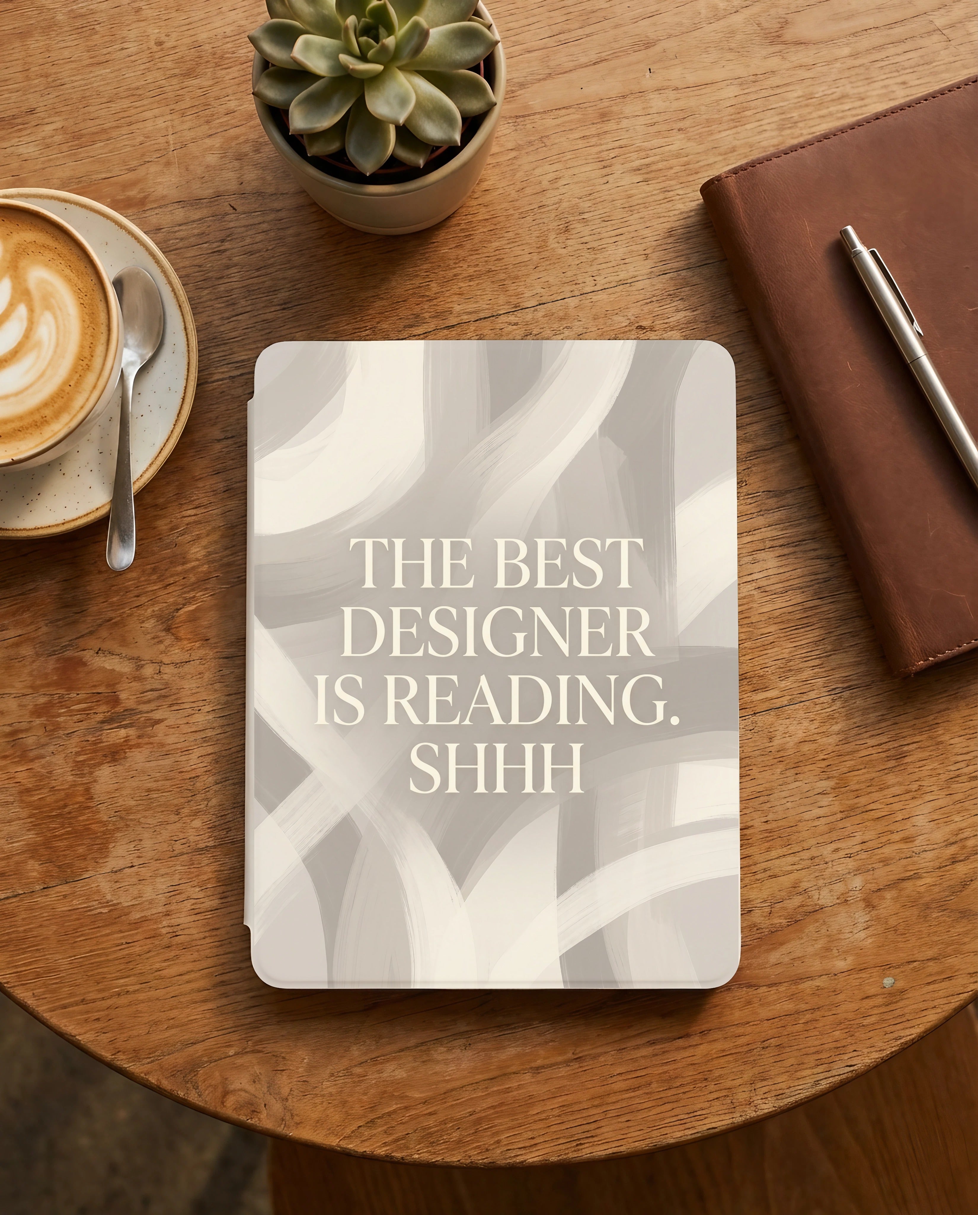 The Best Designer Is Reading Kindle Case - Fits Paperwhite & Colorsoft - Creative Gift