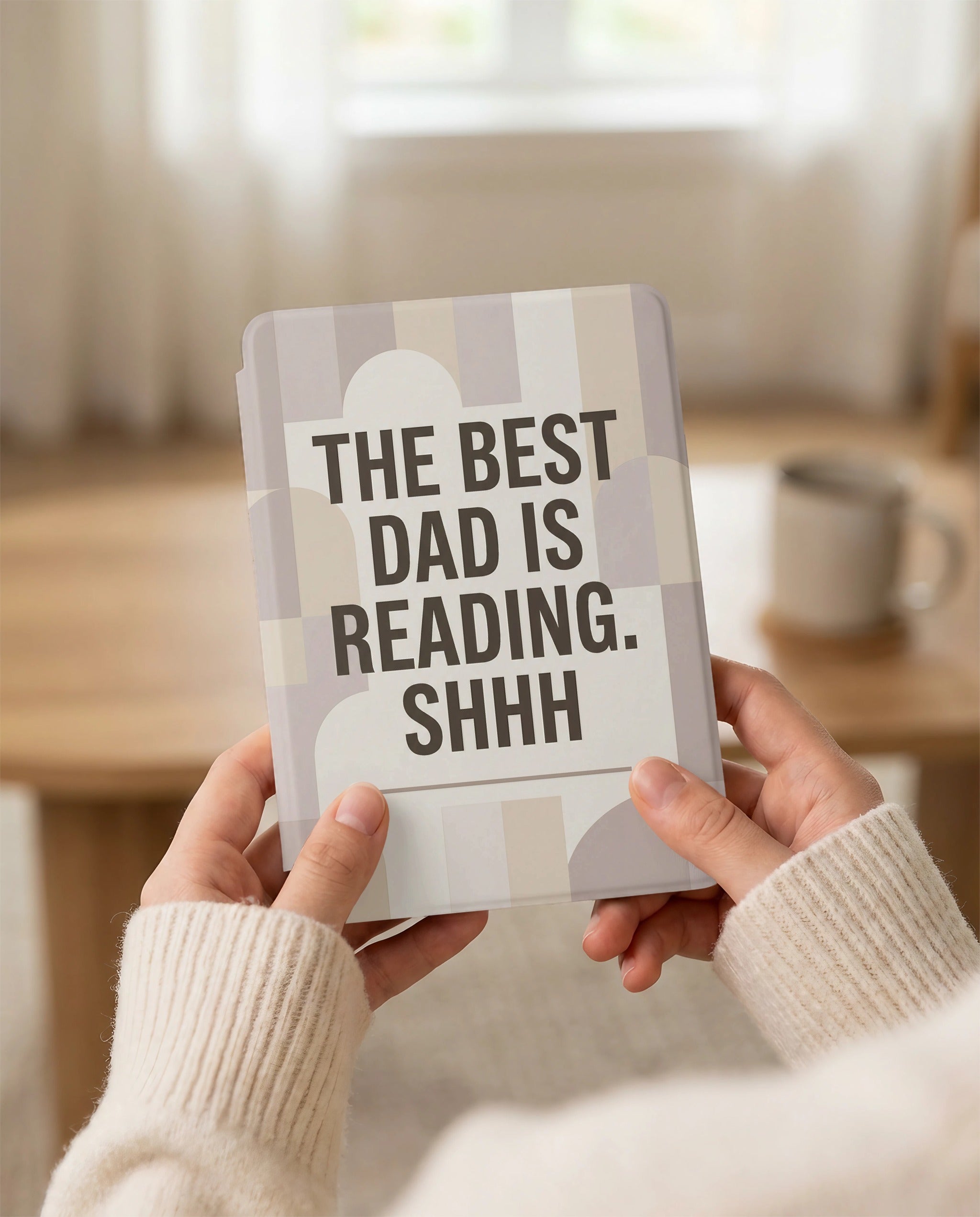 Kindle 7'' 12th Gen Paperwhite Case Gift for Book Lovers Dads
