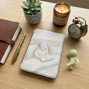 Cute Dog Reading Kindle Case — Adorable Gift for Dog Lovers