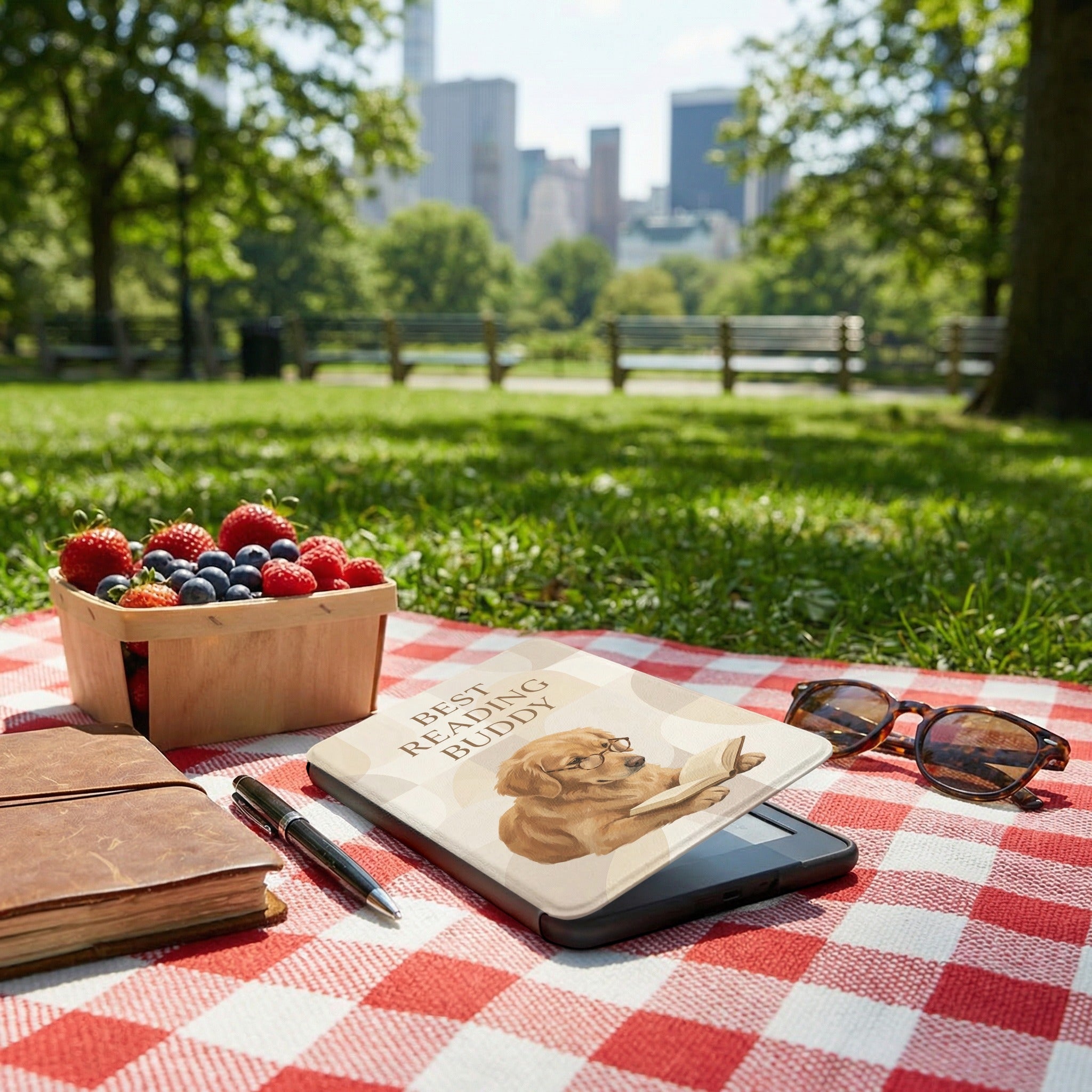 Best Reading Buddy — Custom Kindle Case