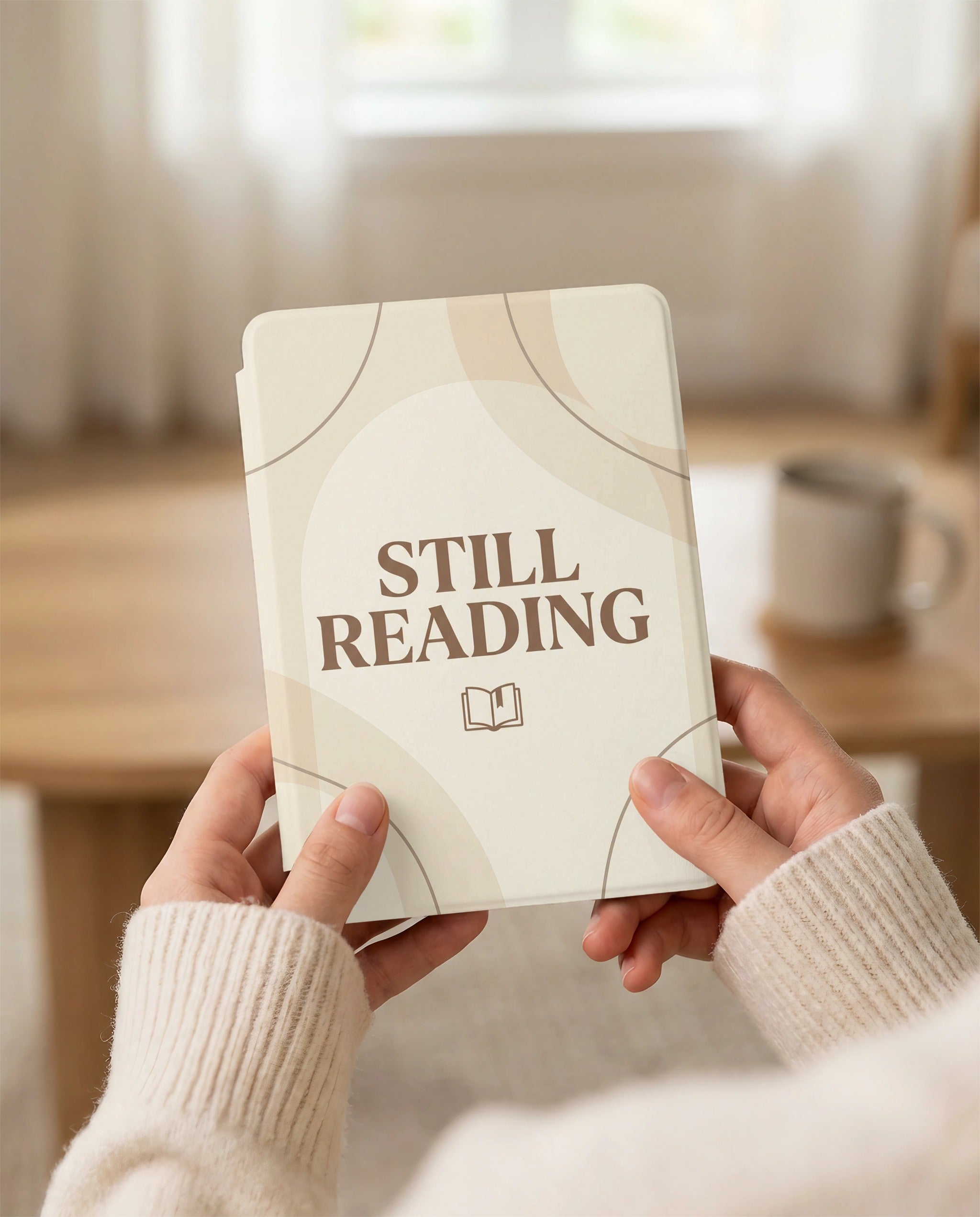 Still Reading Kindle Case — Aesthetic Gift for Book Lovers