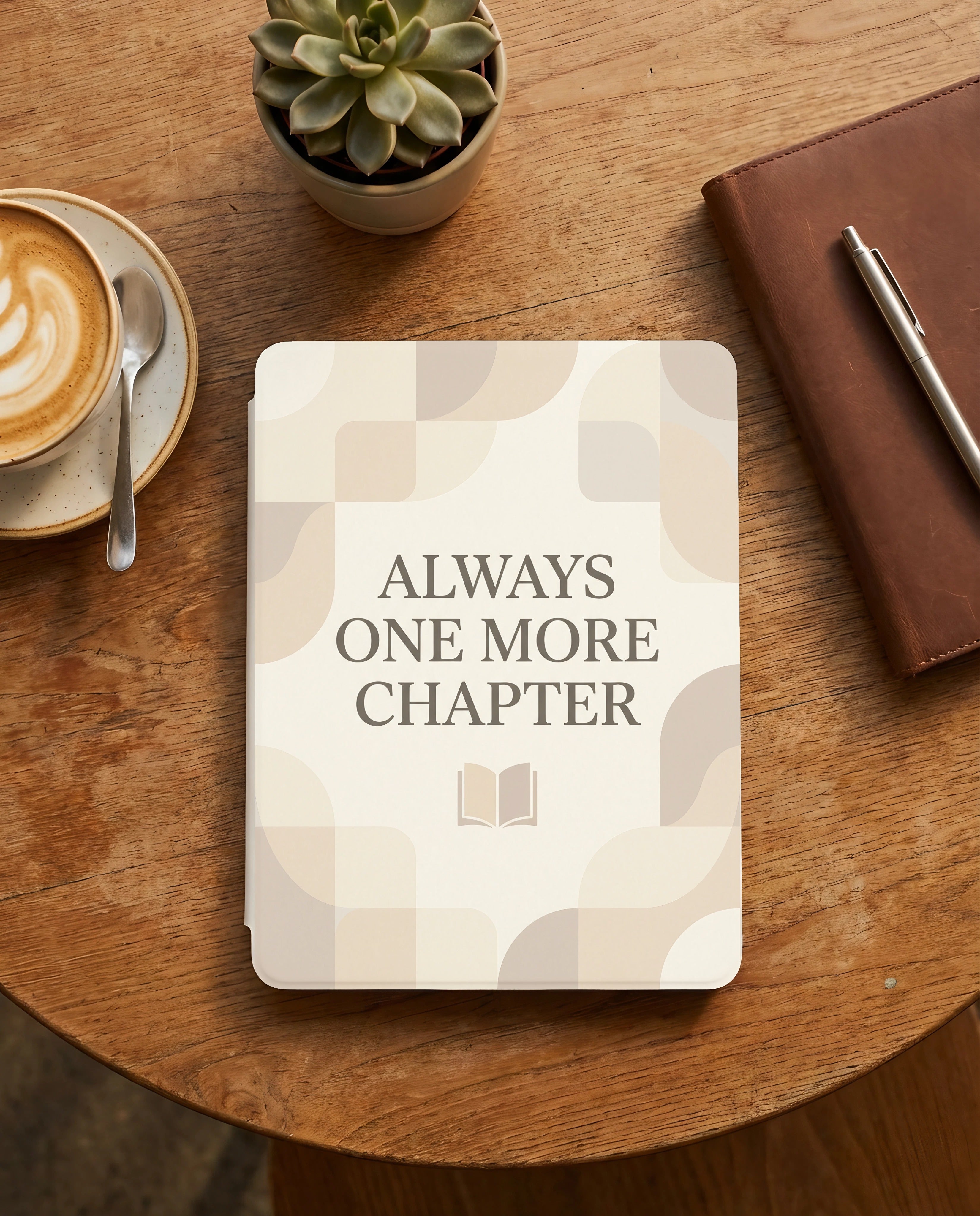 Always One More Chapter Kindle Paperwhite Case — Cozy Bookworm Gift