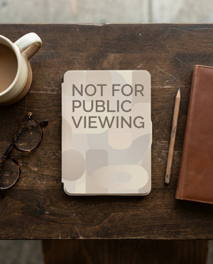 Not for Public Viewing Kindle Paperwhite Case - Privacy Reader Gift