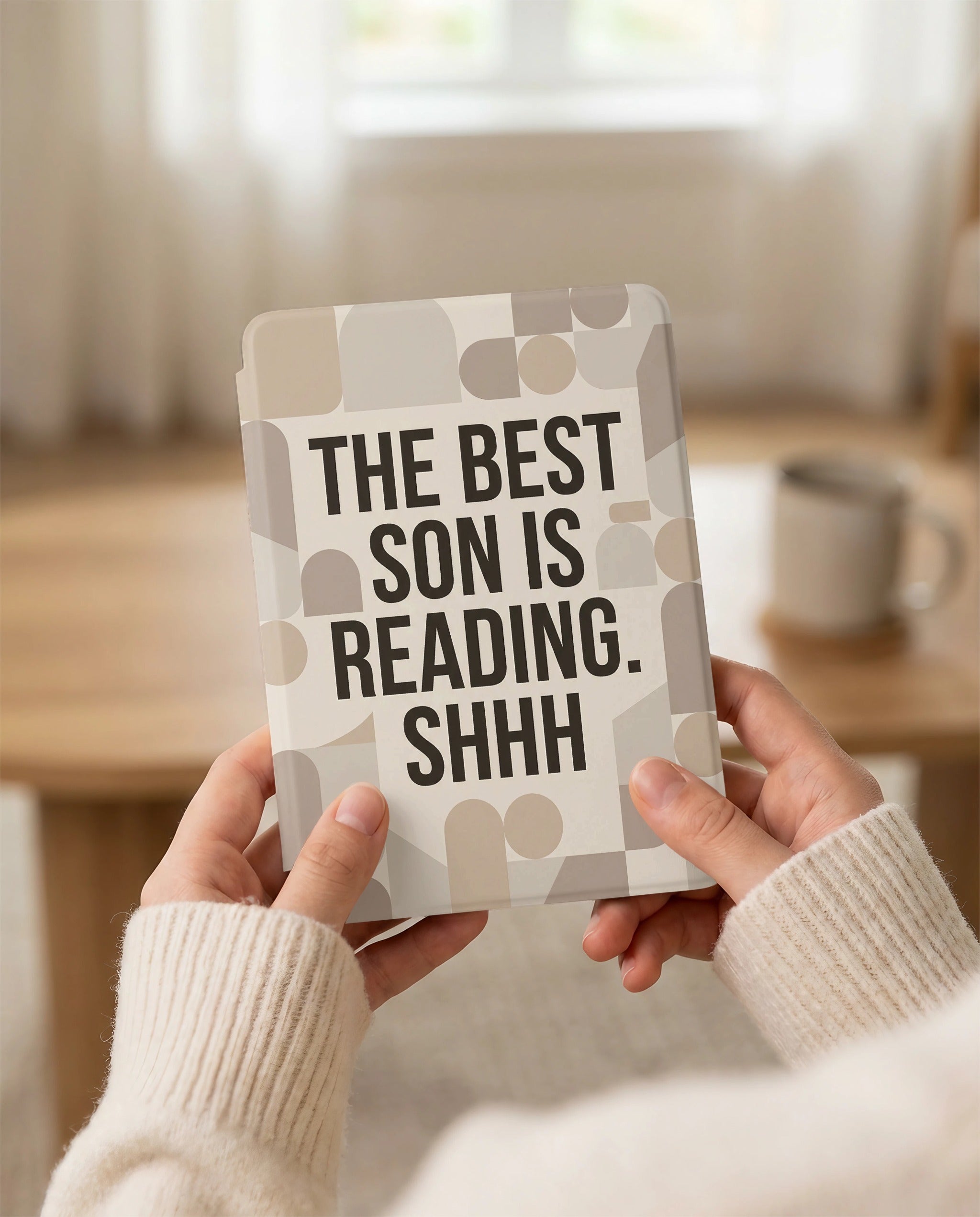 The Best Son Is Reading - Kindle Case - Book Lover Son Gift