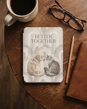 Custom Dog & Cat Kindle Case — Better Together