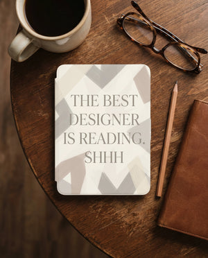 The Best Designer Is Reading Kindle Colorsoft Case - Creative Professional Gift