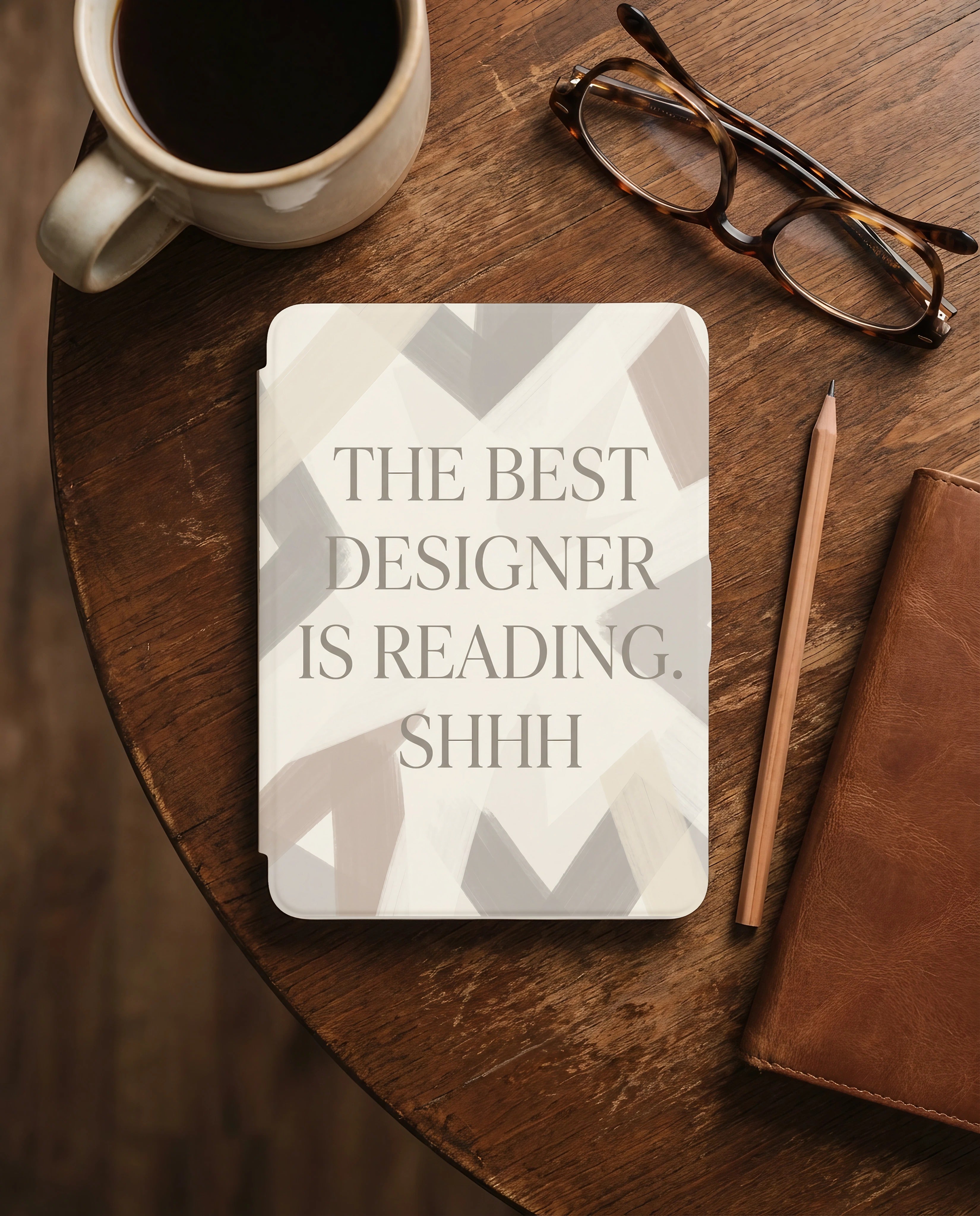 The Best Designer Is Reading Kindle Colorsoft Case - Creative Professional Gift