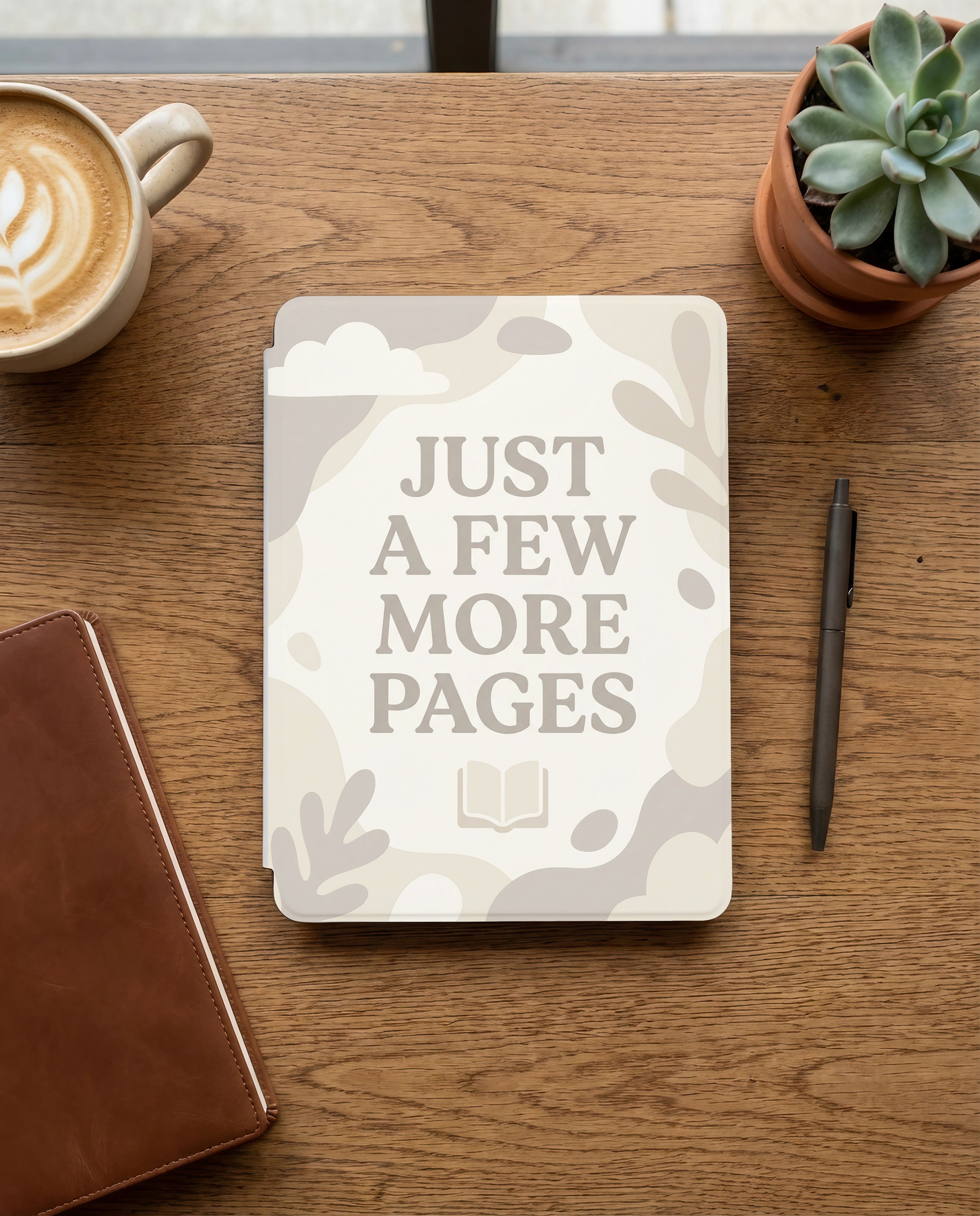 Aesthetic Reading Quote Kindle Paperwhite Case — Book Lover Gift