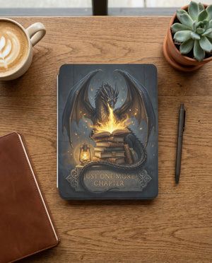 Just One More Chapter Dragon Kindle Case — Reader Gift
