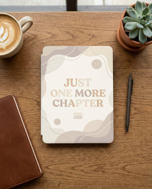 Just One More Chapter Kindle Paperwhite Case - Book Lover Reader Gift