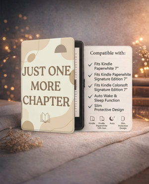 Just One More Chapter Kindle Colorsoft Case - Book Lover Book Lover Gift
