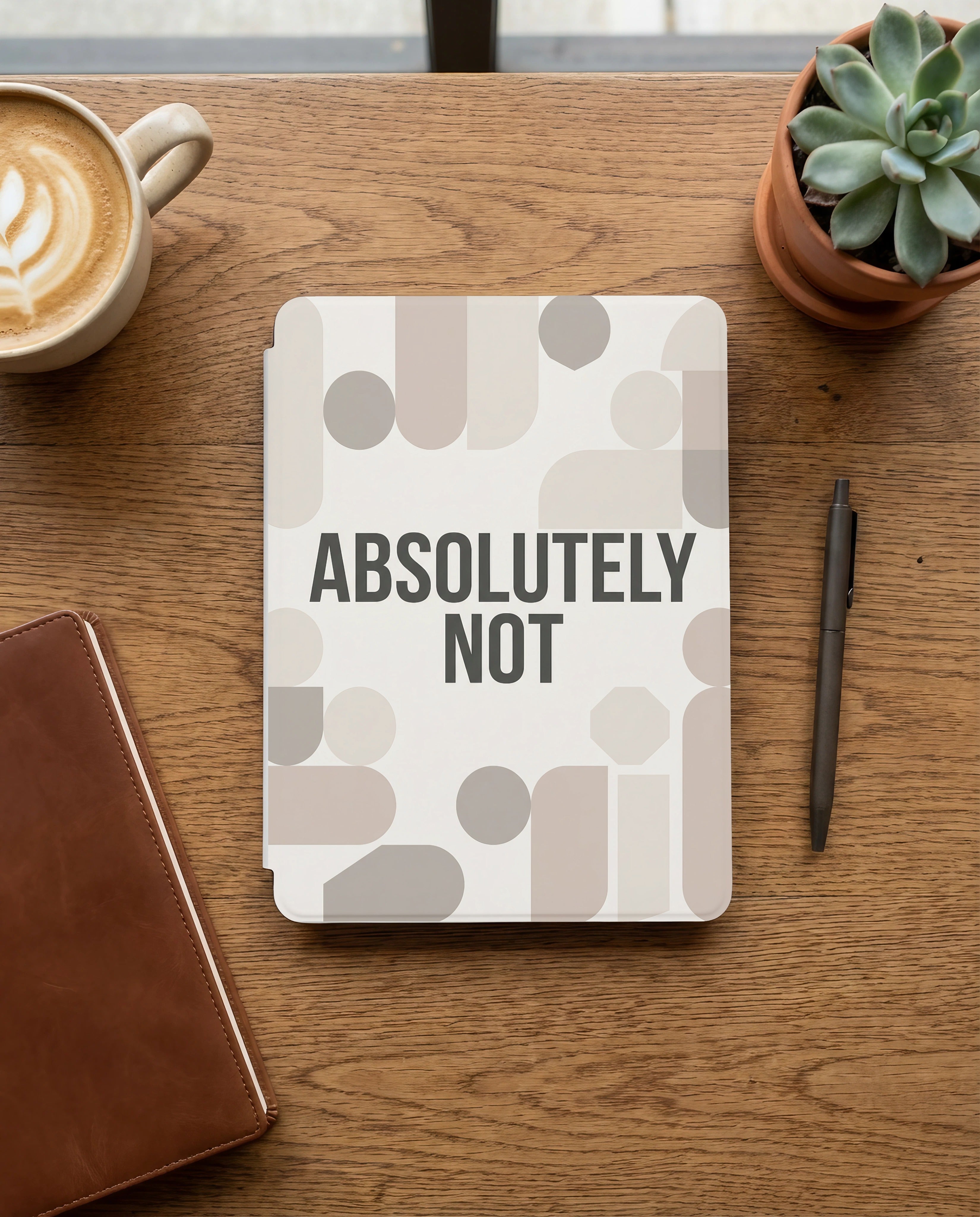 Absolutely Not Sarcastic Kindle Case - Sarcastic Reader Gift