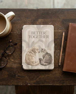 Custom Dog & Cat Kindle Case — Better Together
