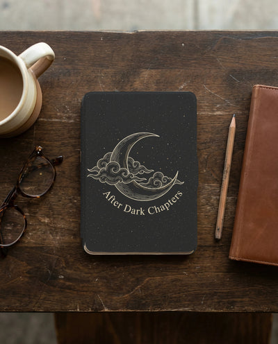 After Dark Chapters Moon and Clouds Design Notebook