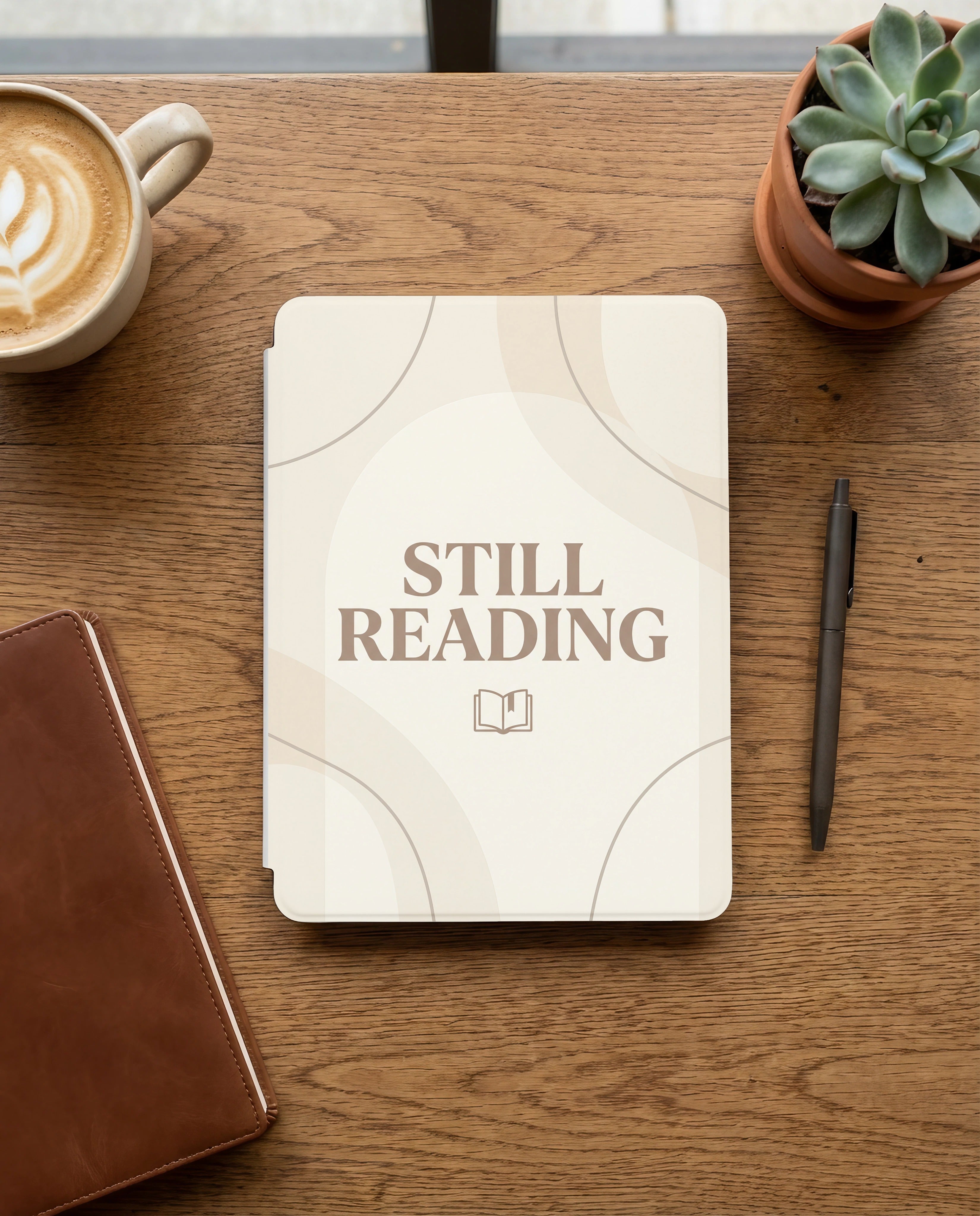 Still Reading Kindle Case — Aesthetic Gift for Book Lovers
