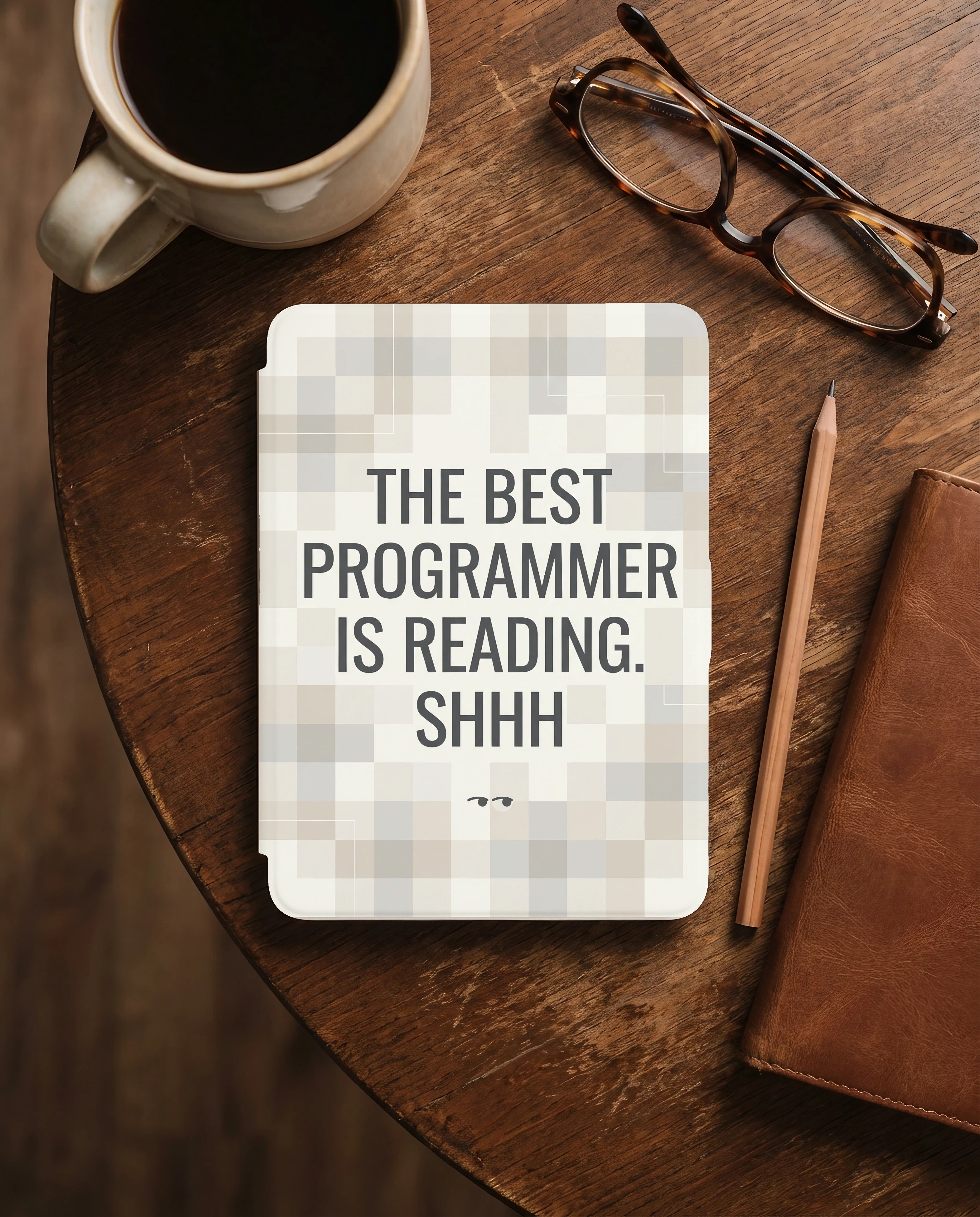 The Best Software Engineer Is Reading Kindle Paperwhite Case - Tech Gift